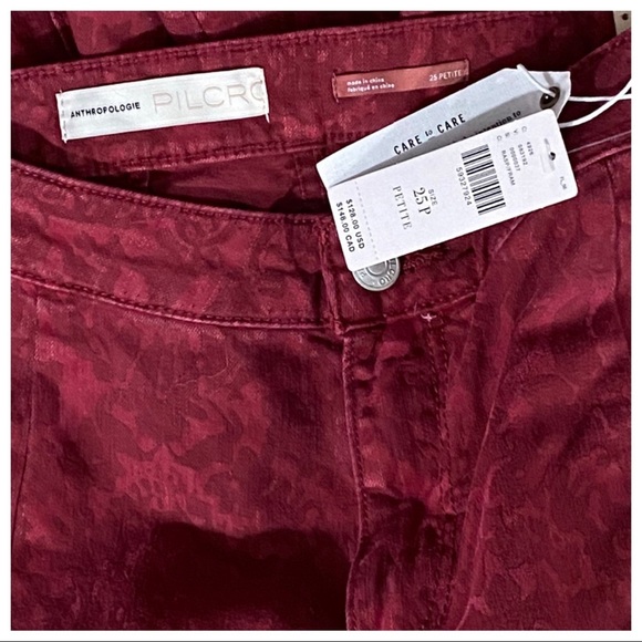 NWT Pilcro Flocked High-Rise Leggings - Picture 7 of 7